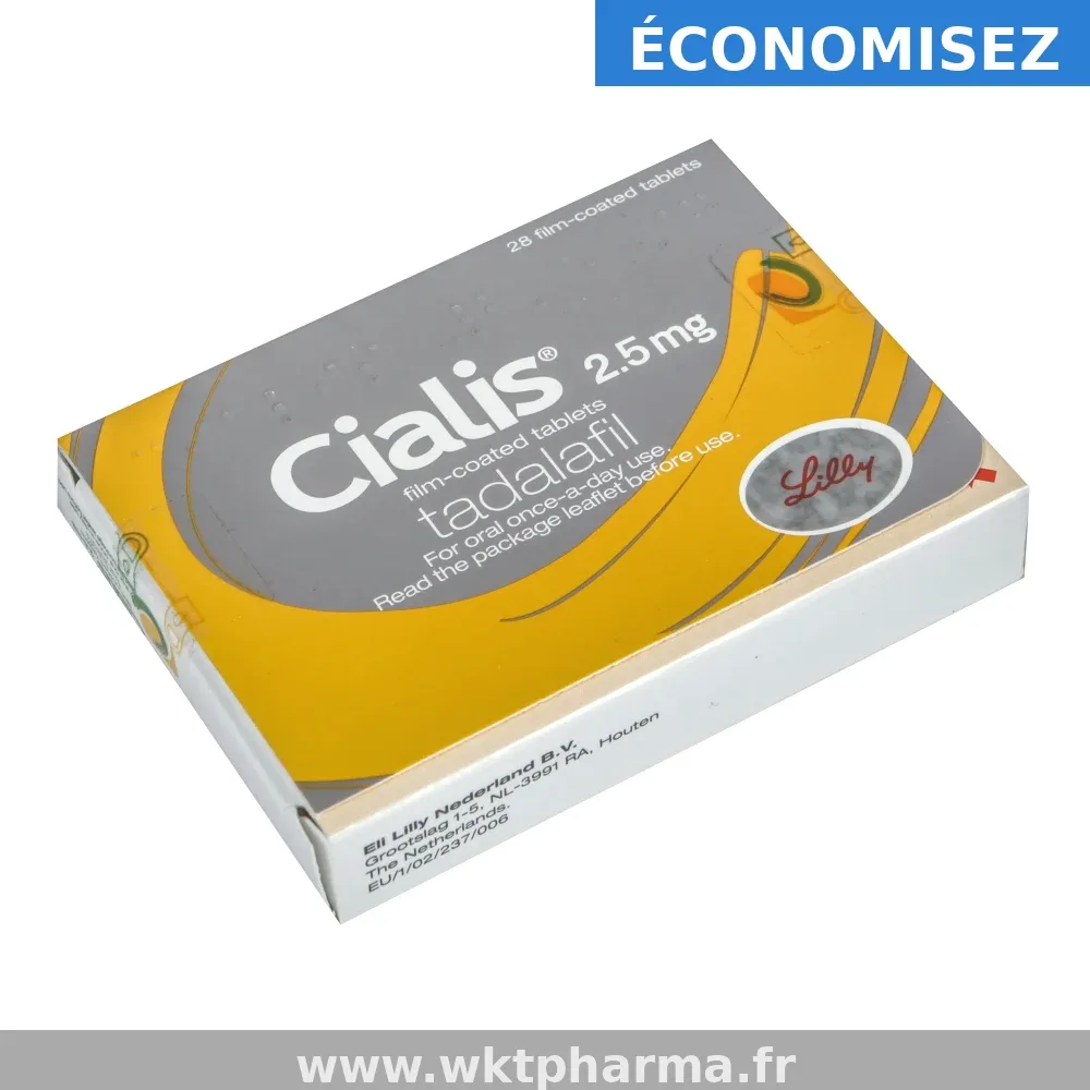 Cialis 5mg en ligne — 95% de satisfaction — dès 0,62€/comprimés